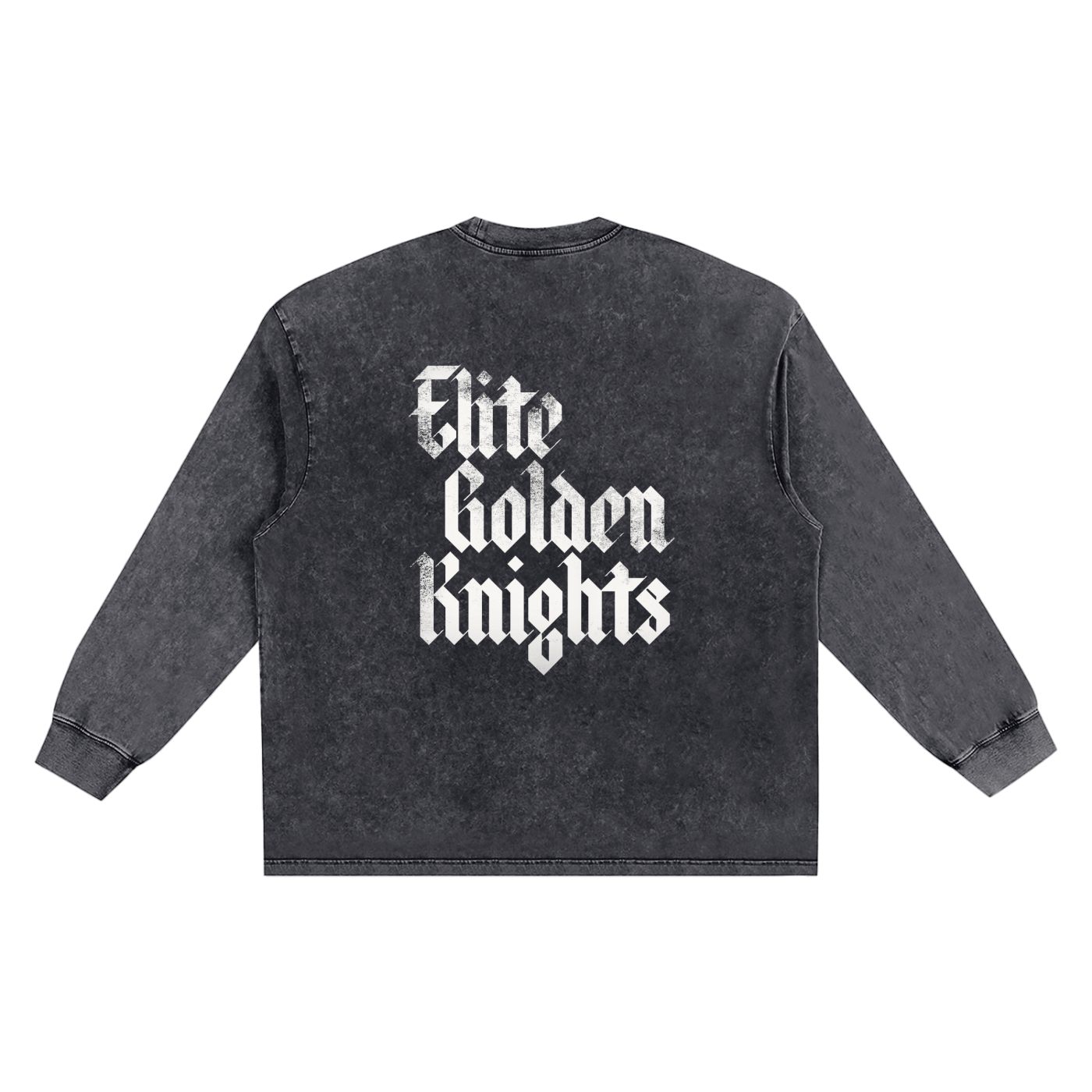 Snow Washed Frayed Edge T-Shirt