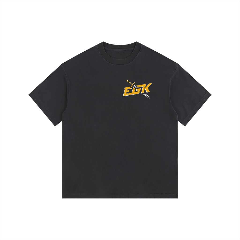 Vintage Washed Oversized Cotton T-Shirt